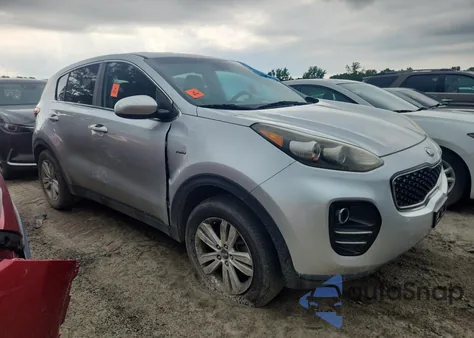 2017 Kia Sportage Lx из США, поврежденный, VIN KNDPMCAC4H7110078
